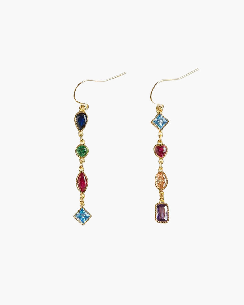Silver Darcy Earrings