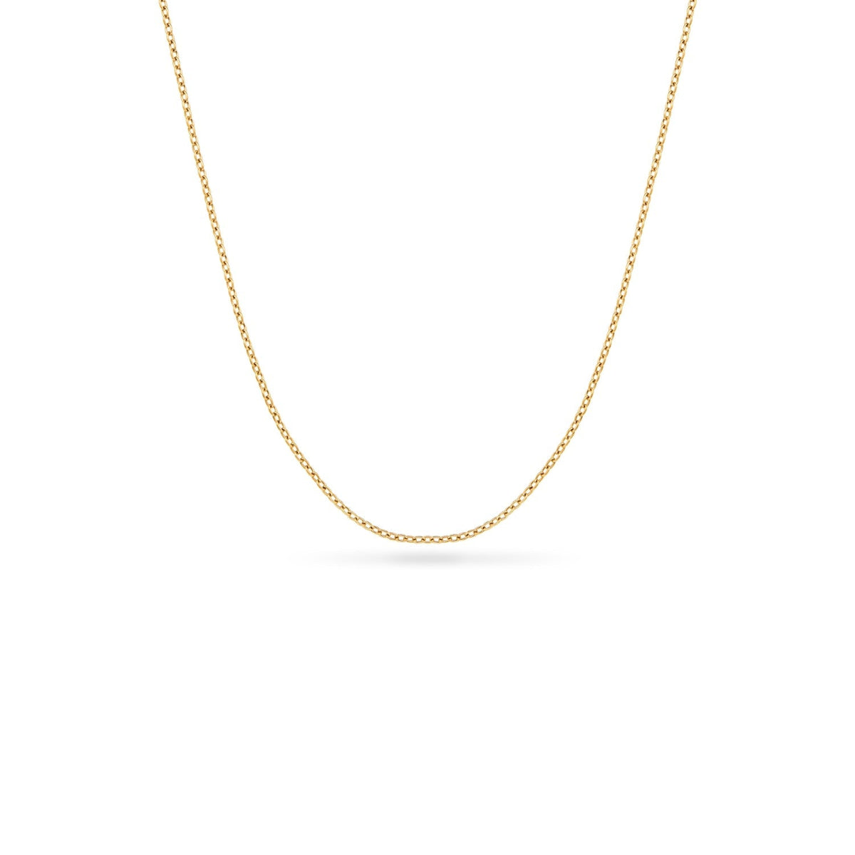 Written In The Stars Handwriting Tag Necklace (Gold)