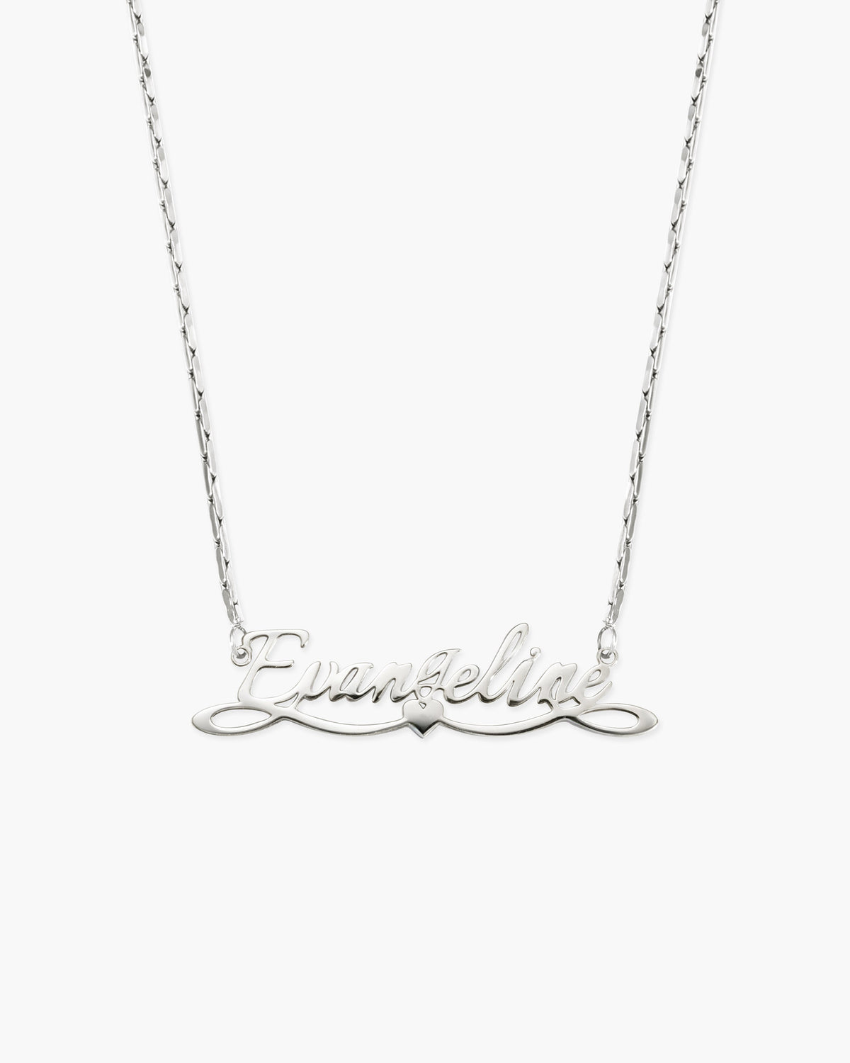 Personalized Name Necklace, Cupid's Arrow