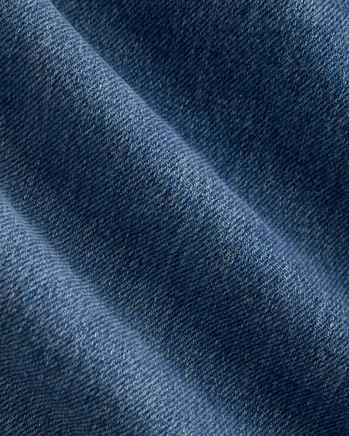 Lightweight Loose Wide-Leg Jean | Medium Indigo | Long