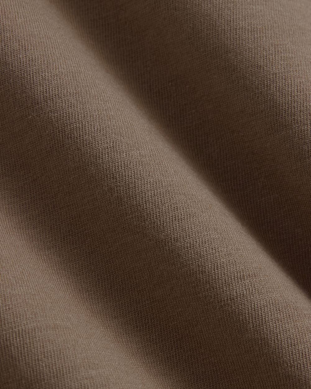 The Box-Cut Tee in Essential Cotton | Mocha | Pocket