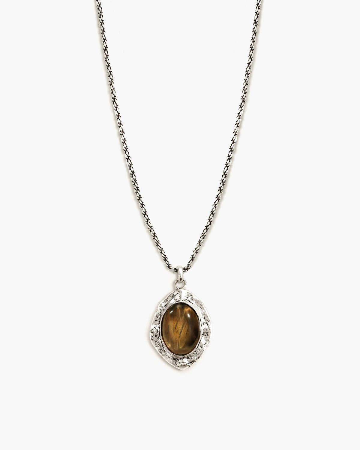 Gold Tiger's Eye Savannah Long Necklace