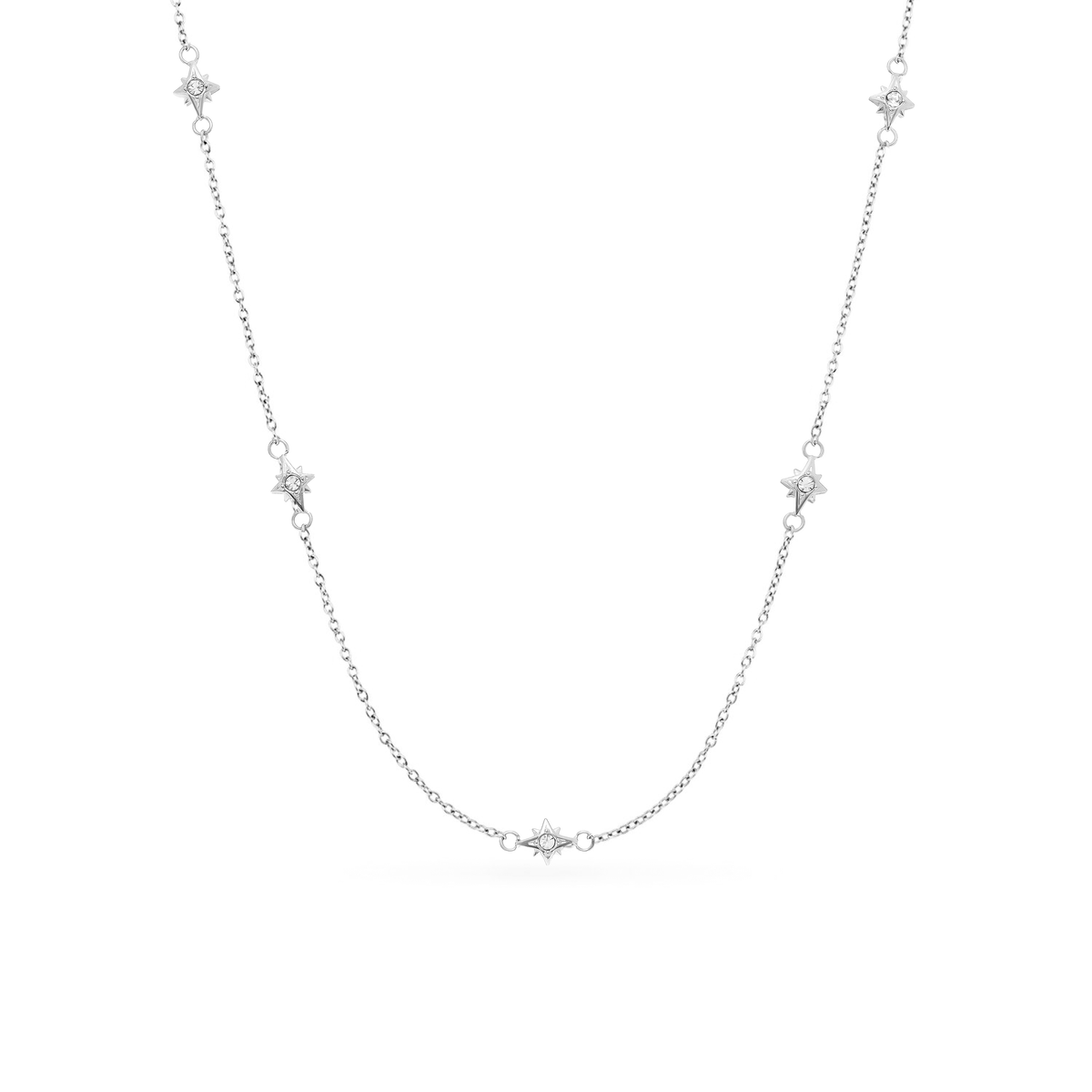 Written In The Stars Locket Necklace (Silver)