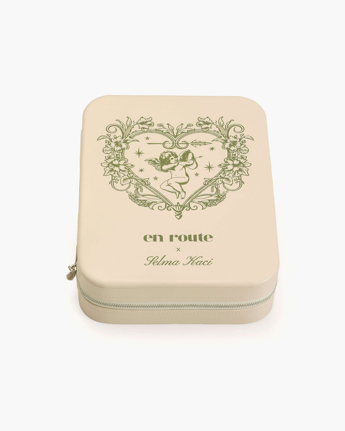 Isola Heart Jewelry Box in Olive
