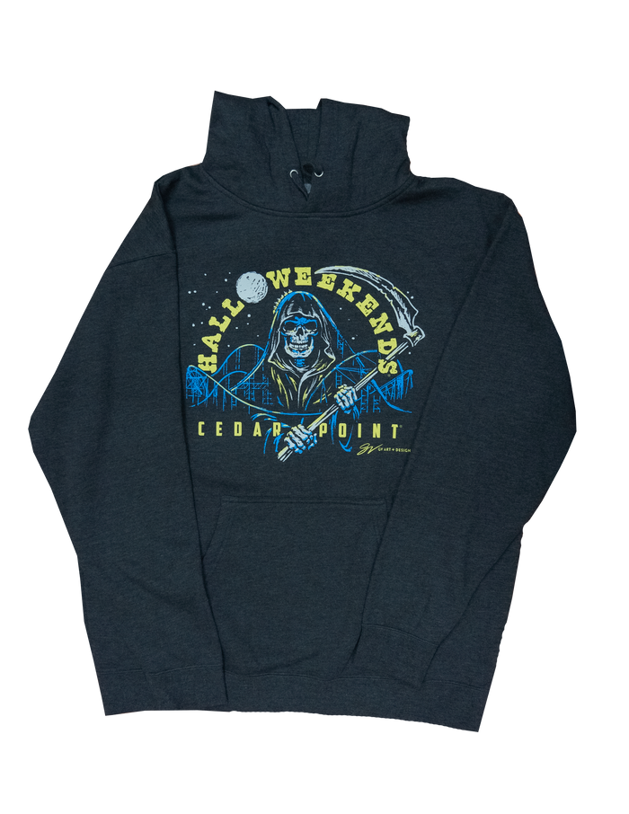 Cedar Point Halloweekends Reaper Hooded Swearshirt