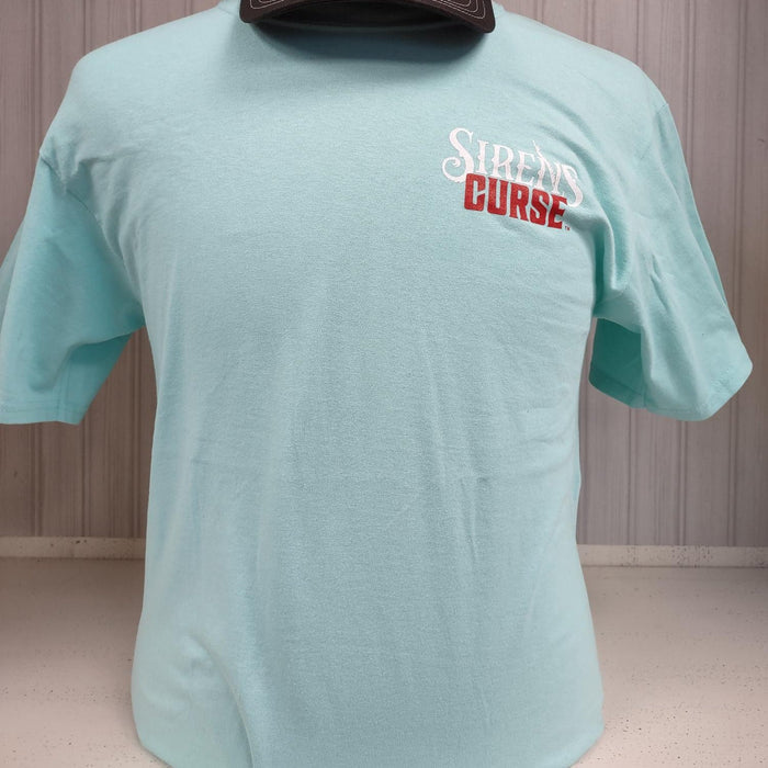 Cedar Point Siren's Curse Temptation Poster T-shirt