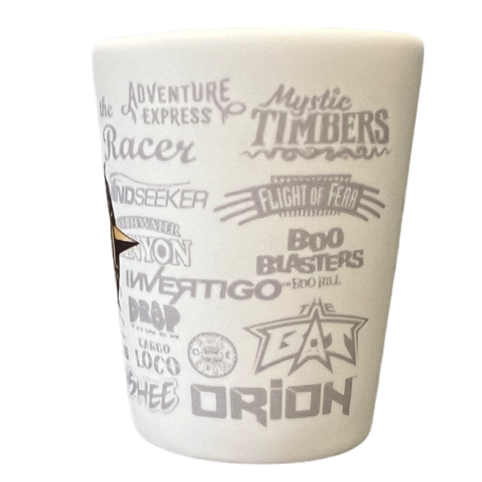 Kings Island Compass Collection Shot Glass