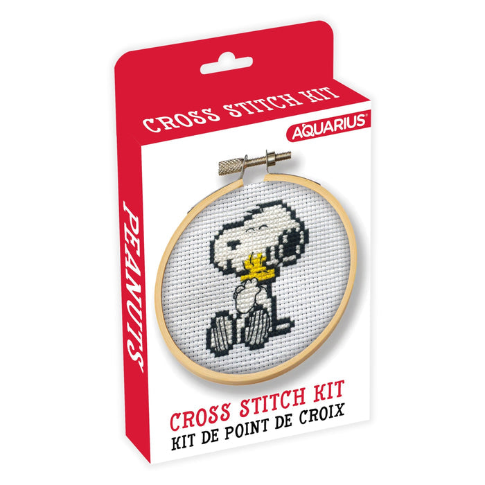 PEANUTS® SNOOPY HUGGING WOODSTOCK CROSS STITCH KIT