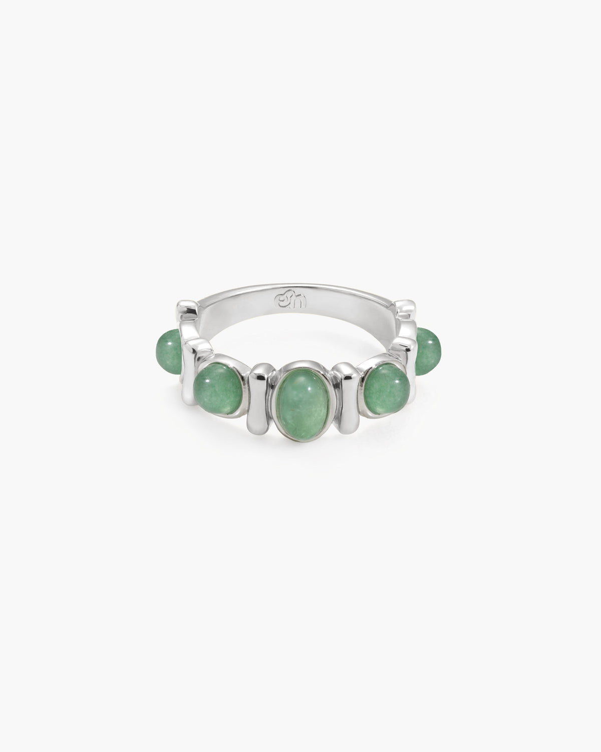 Carnelian Stone Band Ring