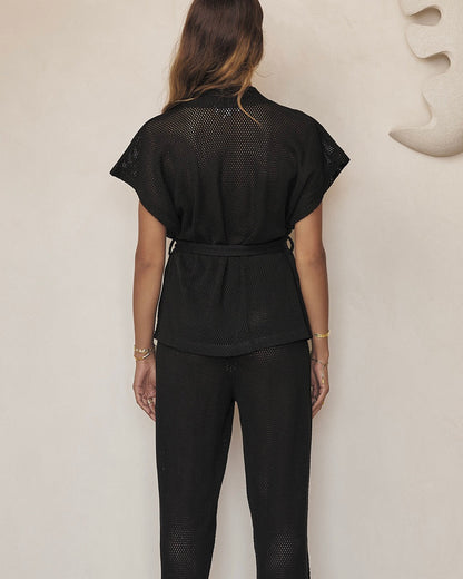 Ferrara Pants Set - Liquorice