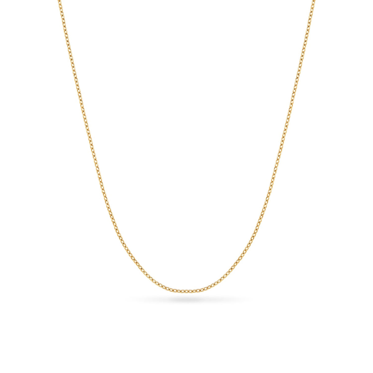 Written In The Stars Handwriting Tag Necklace (Gold)