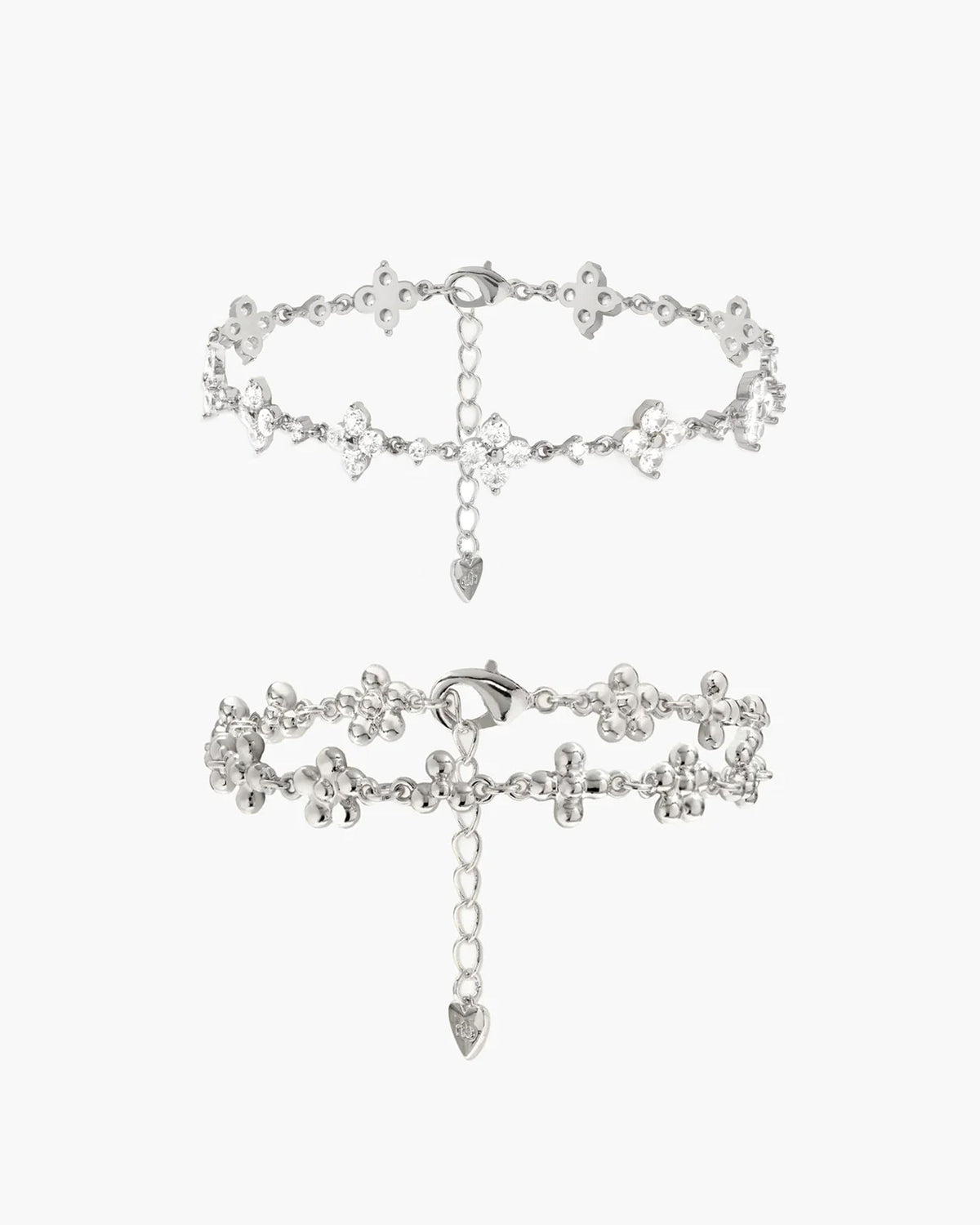 Hot Stuff Bracelet Set in Silver