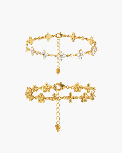Hot Stuff Bracelet Set in Silver