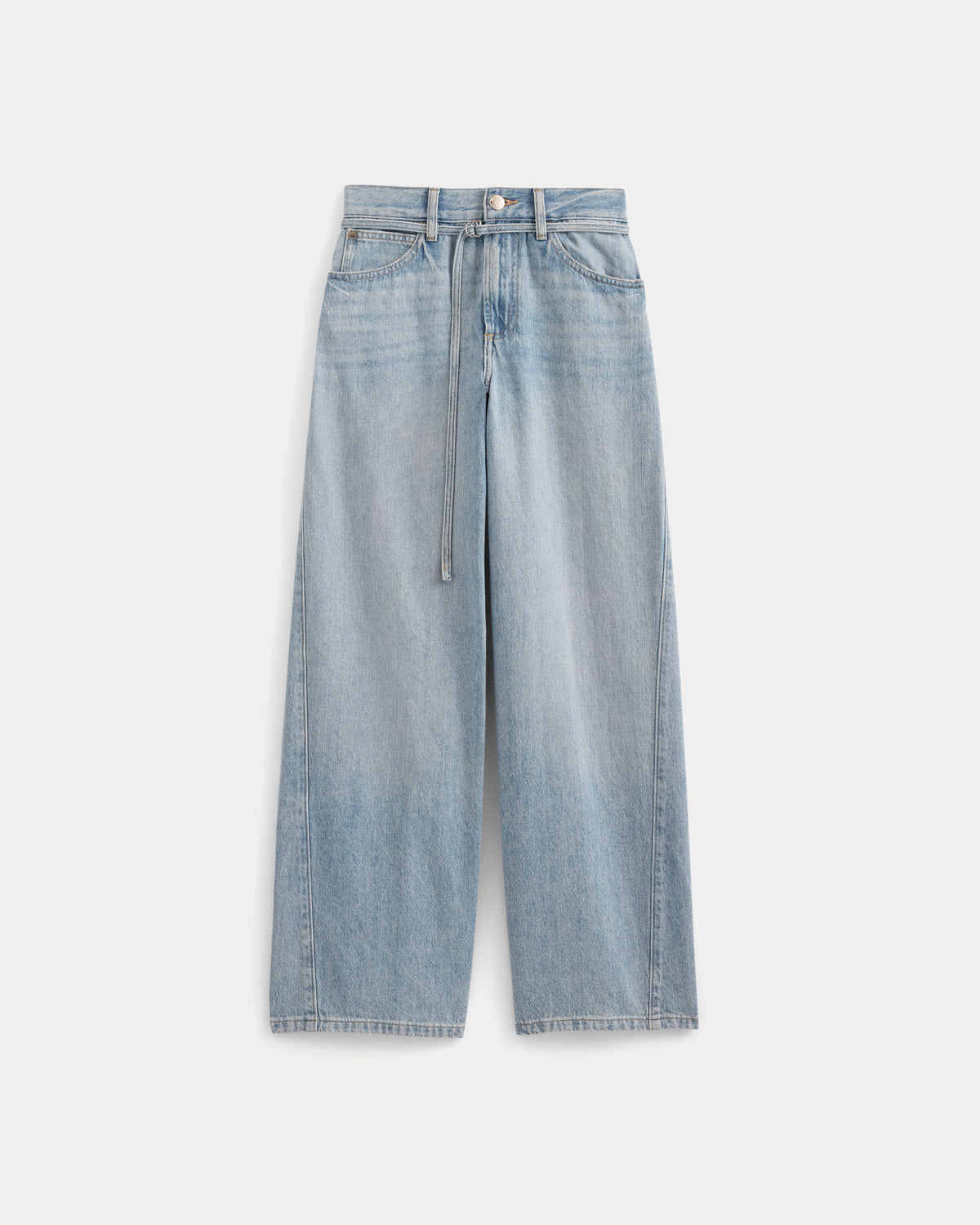 Lightweight Loose Wide-Leg Jean | Light Indigo | Regular