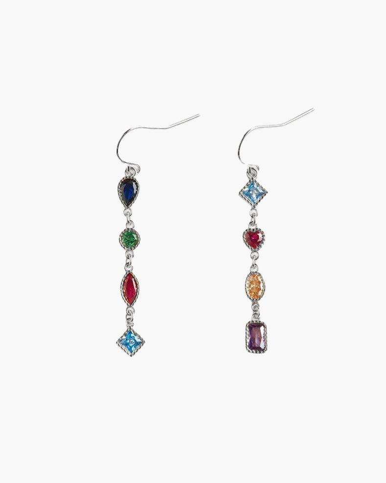 Silver Darcy Earrings