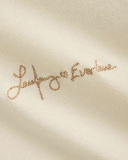 Everlane x The Laufey Foundation Box-Cut Tee | Bone