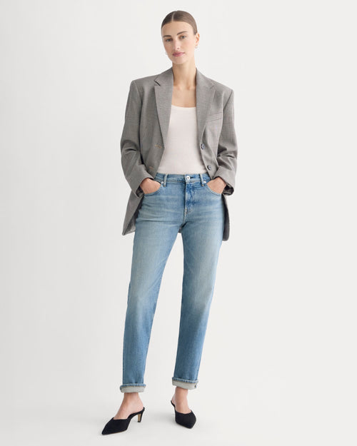 Selvedge Straight Jean | Longbay