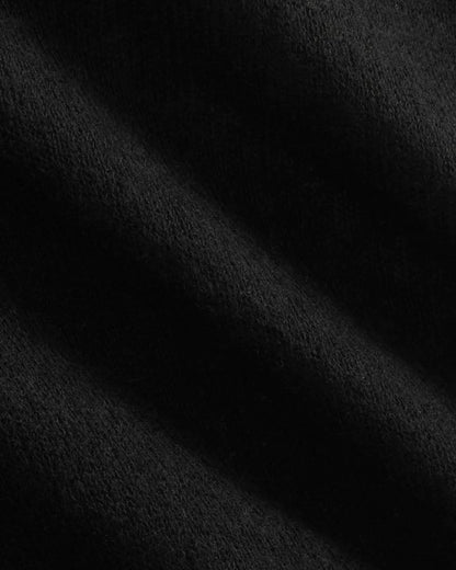 The Air Alpaca™ Relaxed Crew Top | Black