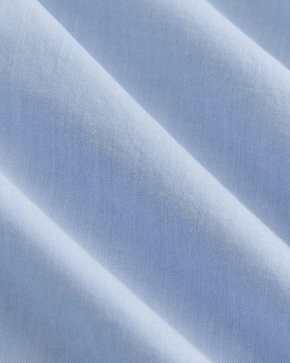Everyday Shirt in Silky Cotton | Light Blue