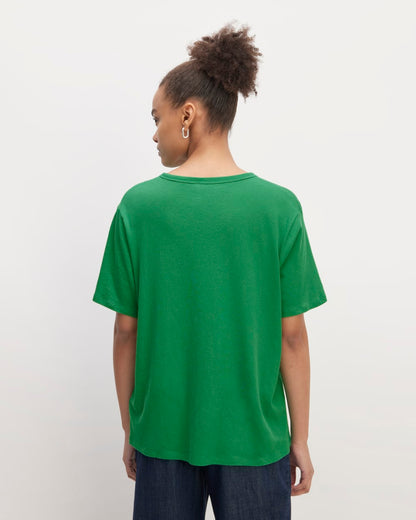 The Air Tee | Grass Green