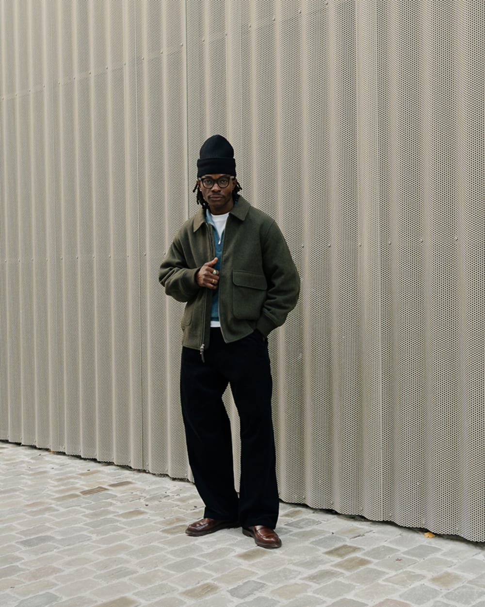 Luxe Merino Quarter-Zip Pullover | Heathered Charcoal