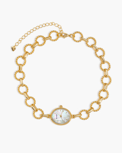 Golden Hour Choker in Silver
