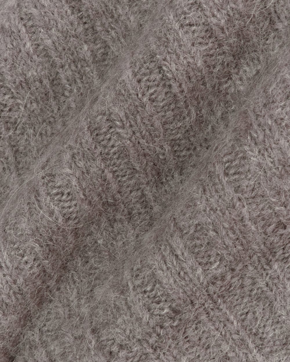 The Alpaca Beanie | Taupe Melange