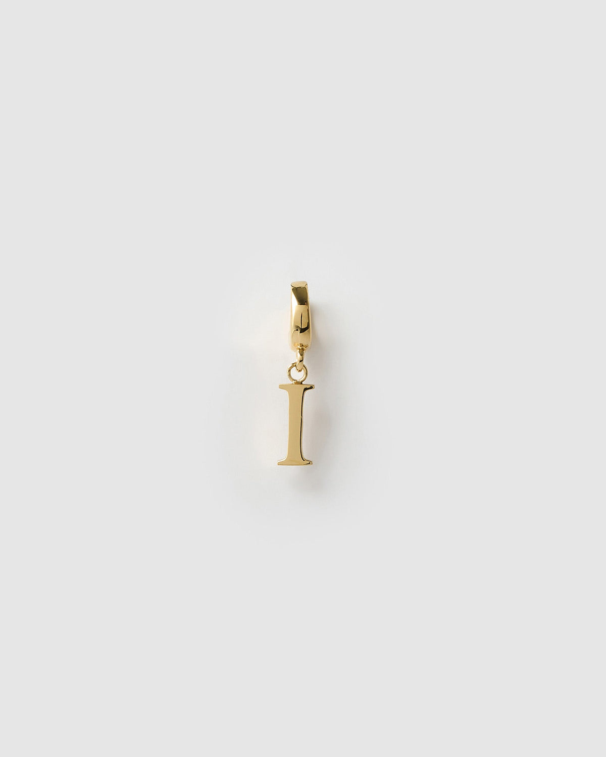 Alphabet Clip-On Gold Charm