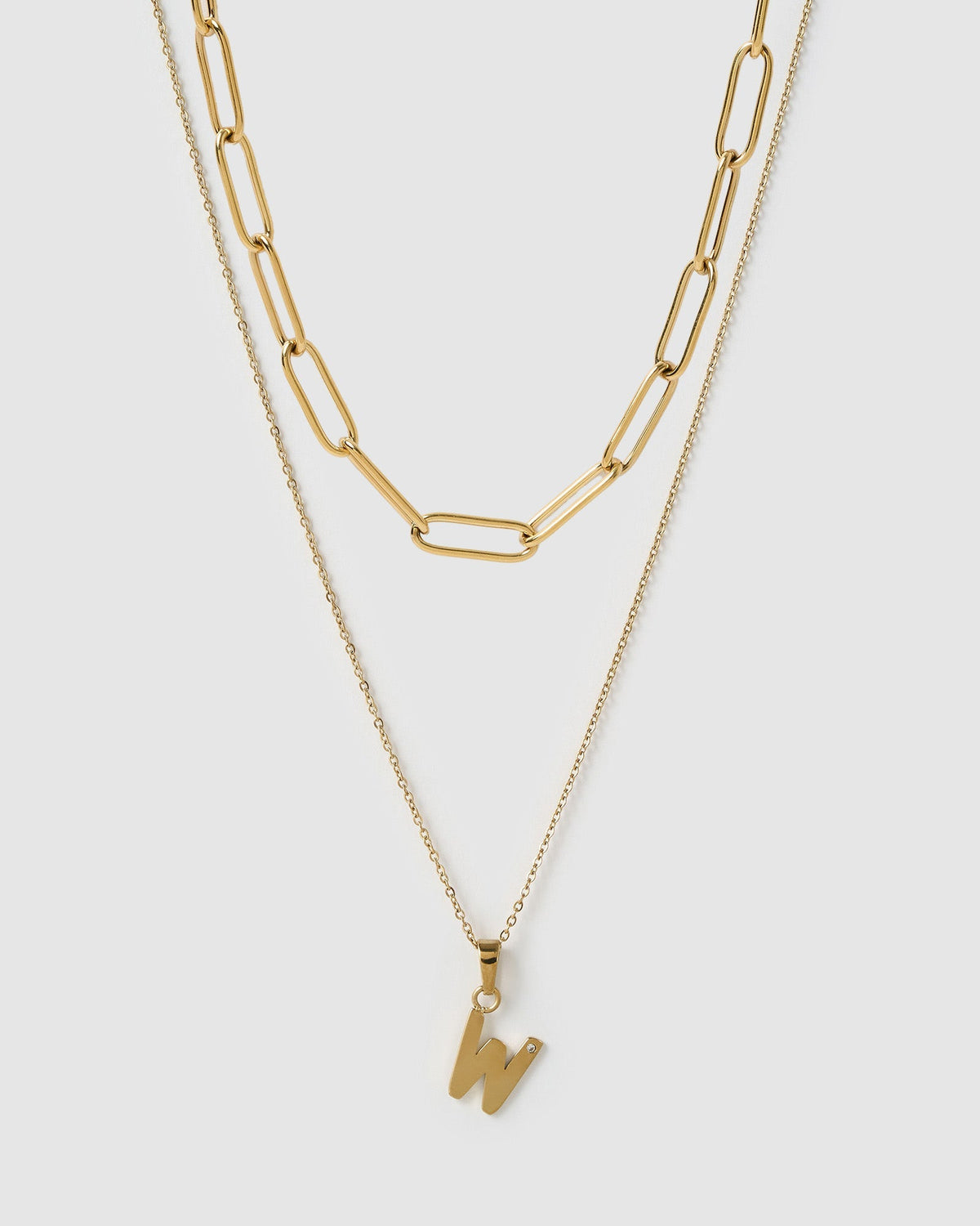 Alphabet Necklace Stack