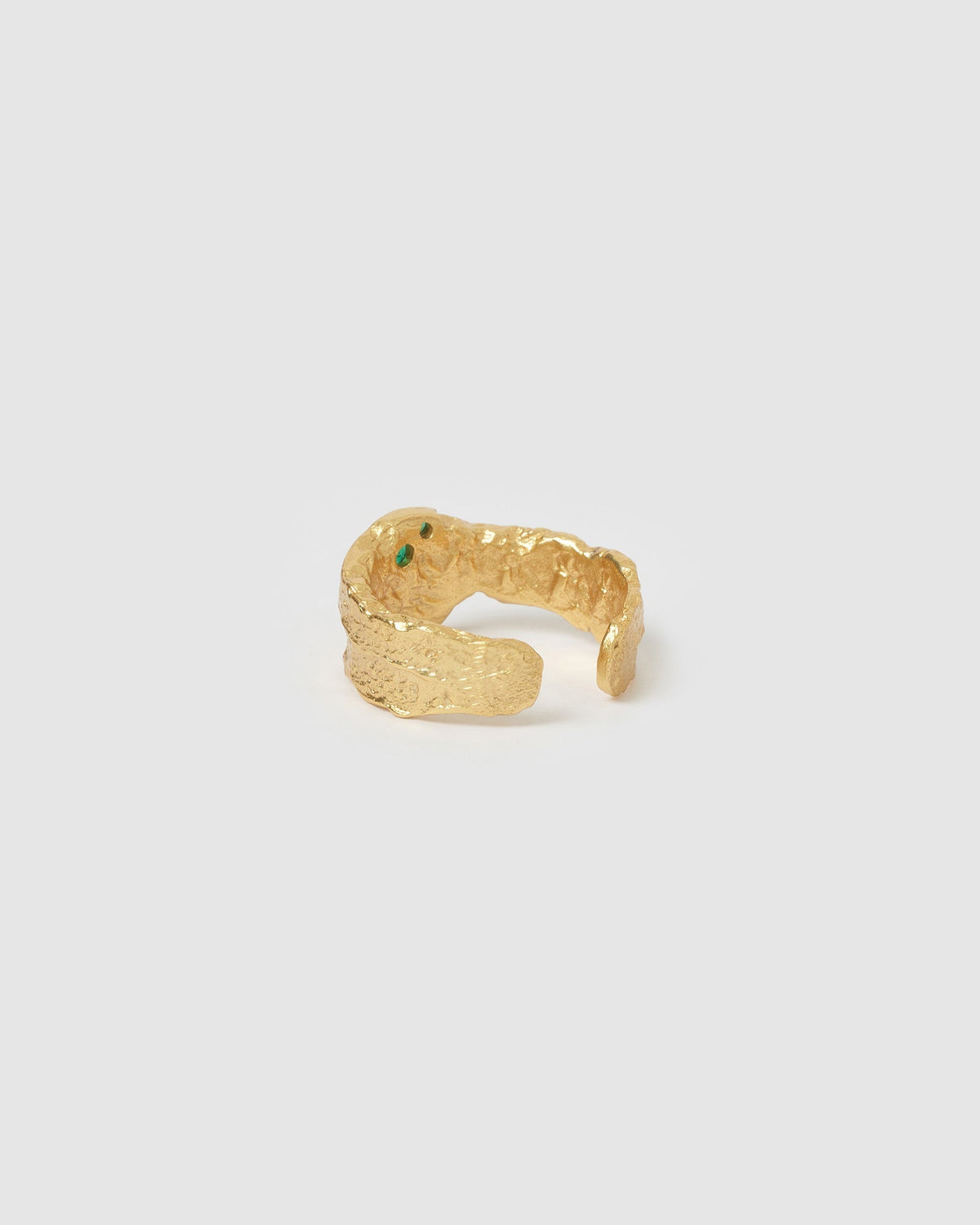 Anya Gold Ring - Emerald