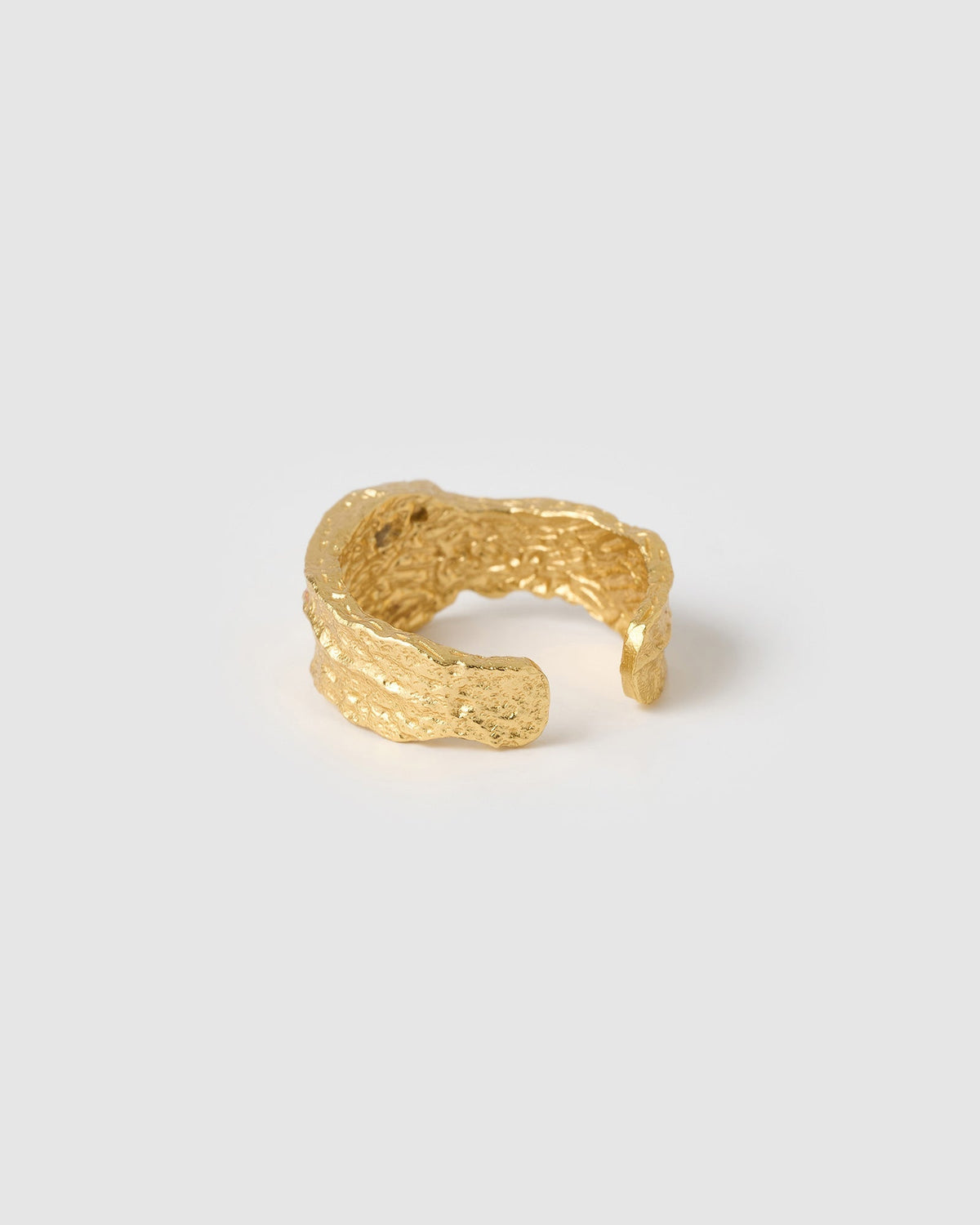 Anya Gold Ring - Clear Quartz