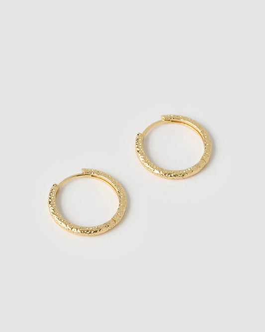 Arabella Gold Hoop Earrings