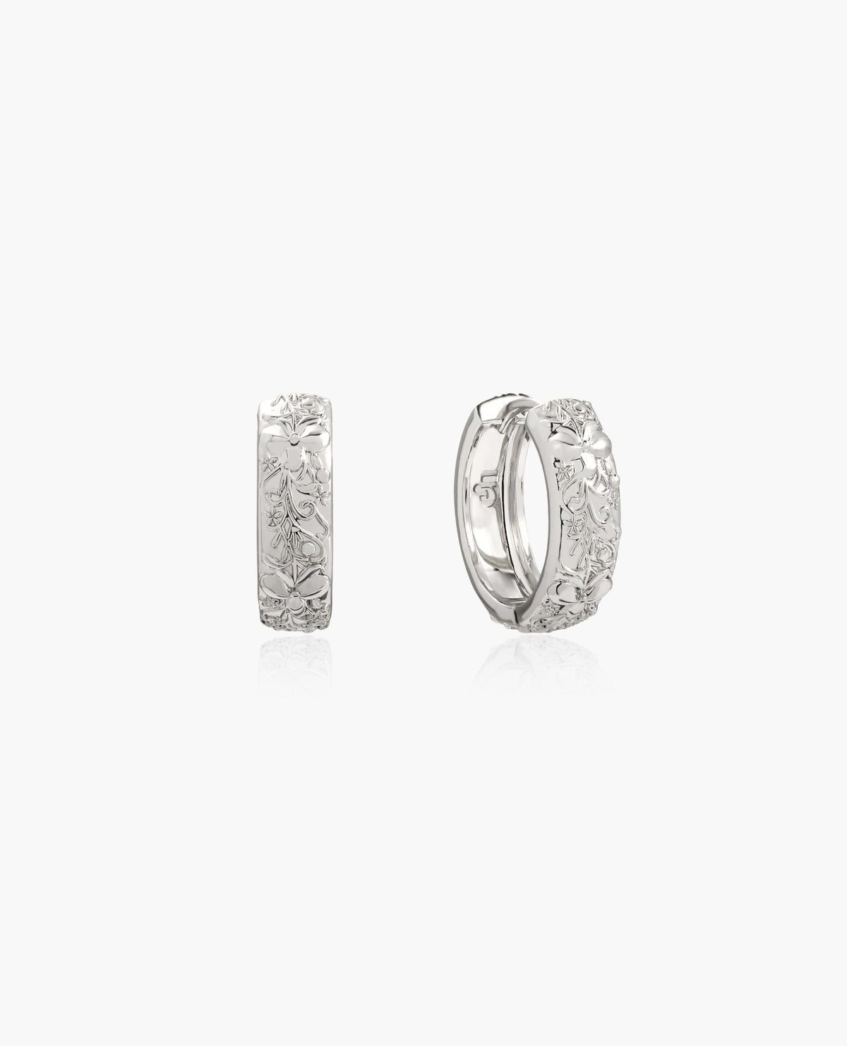 Serenade of Orchid Hoops