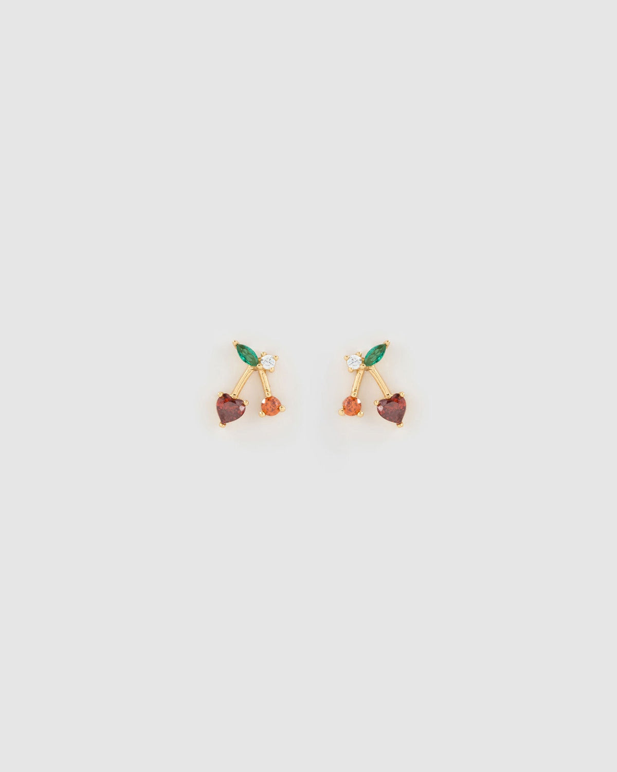 Cherry Bomb Stud Earrings