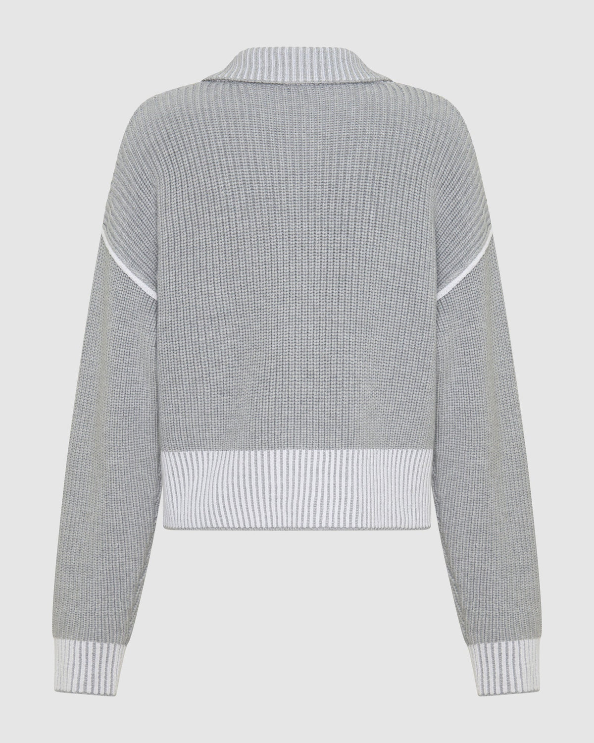 Cortina Double Zip Knit - Ash