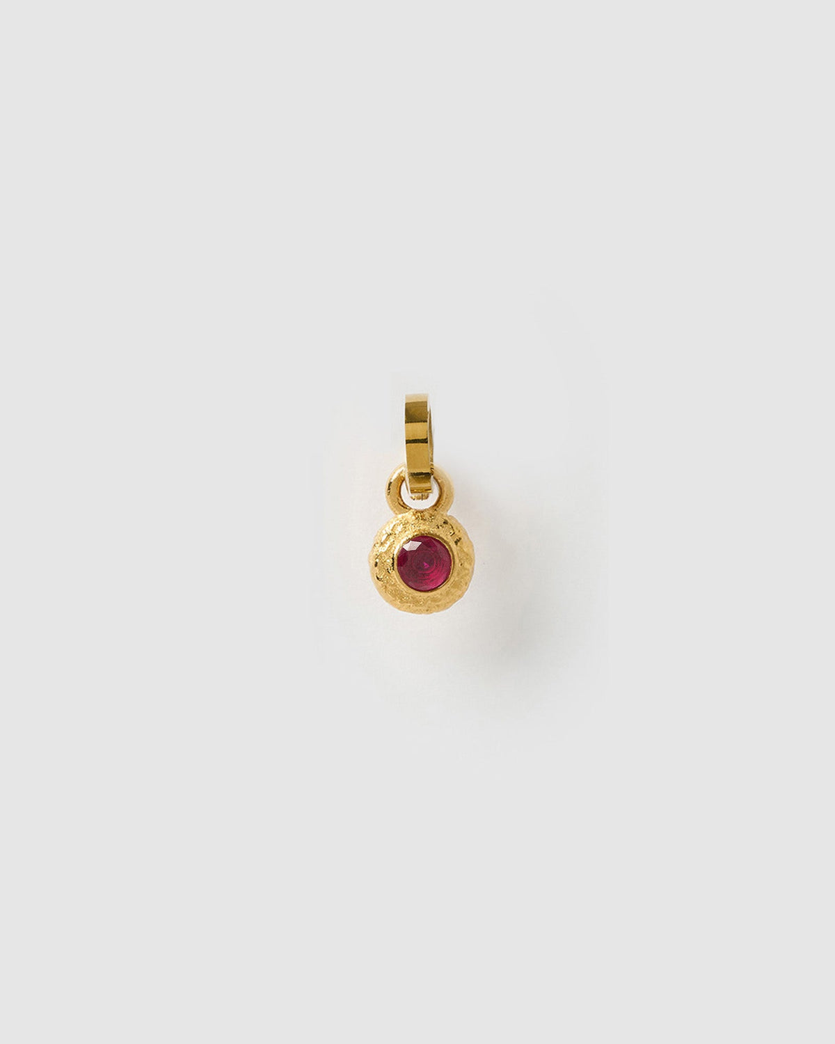 Crushed Birthstone Charm