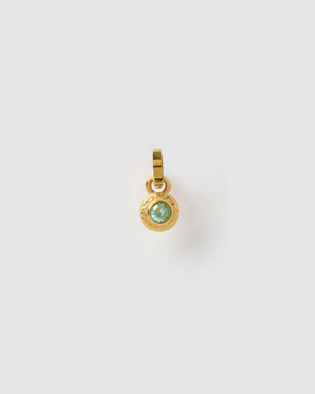 Crushed Birthstone Charm