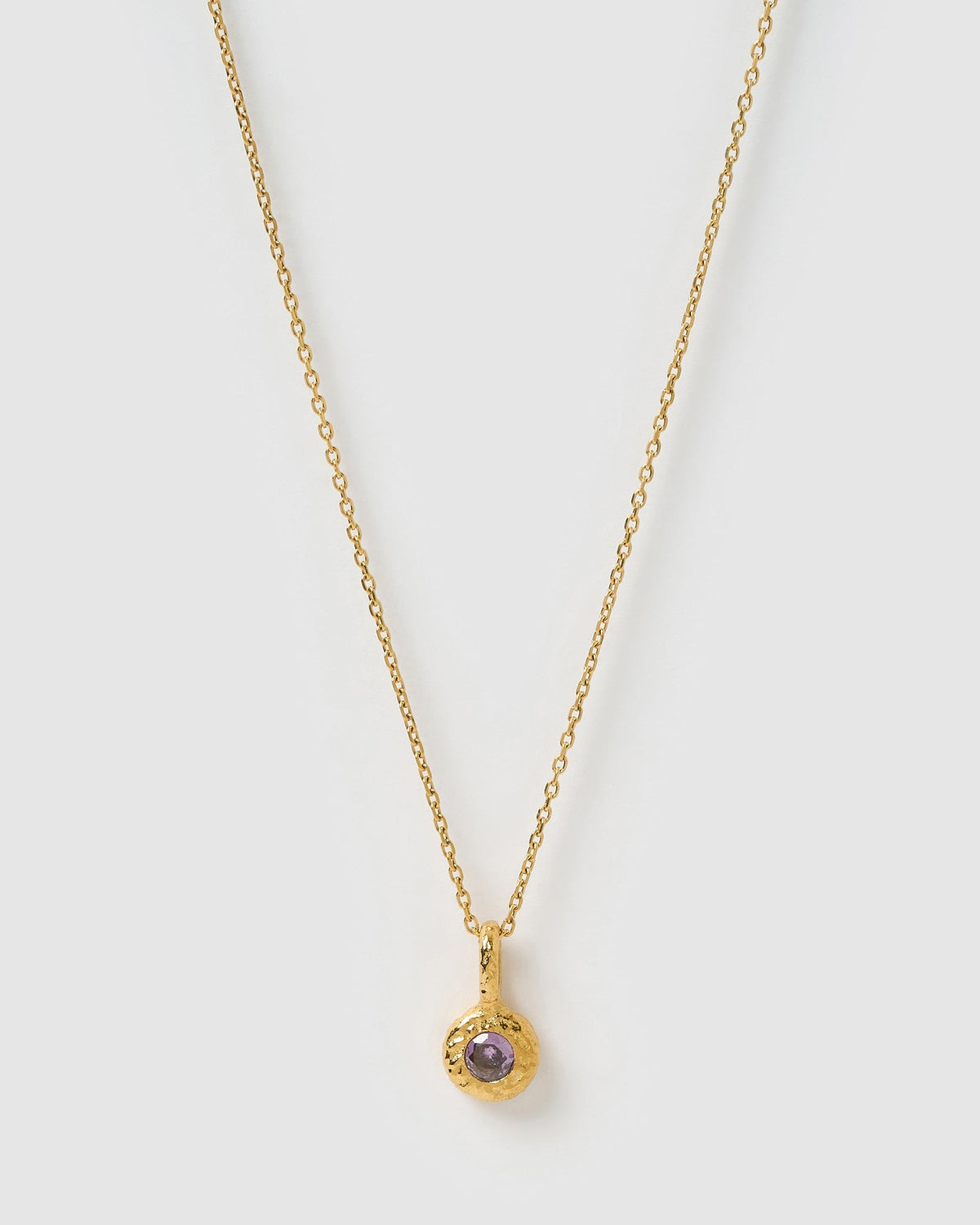 Crushed Birthstone Necklace