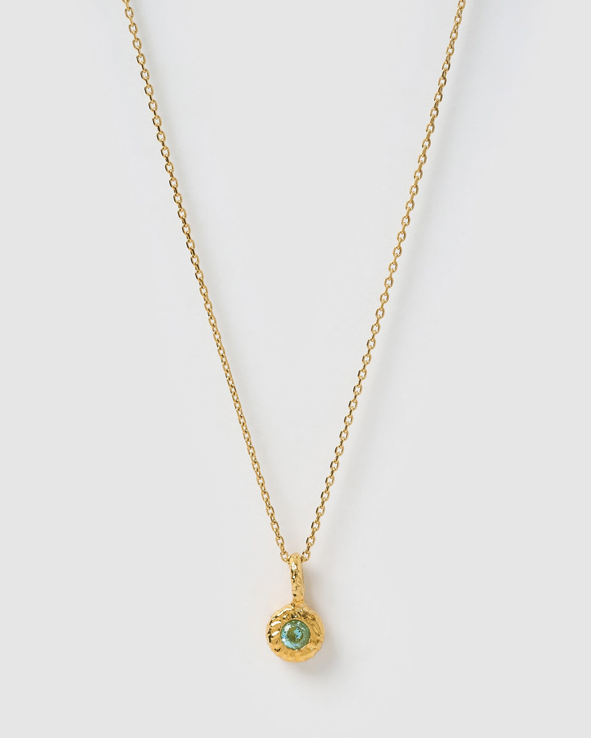 Crushed Birthstone Necklace