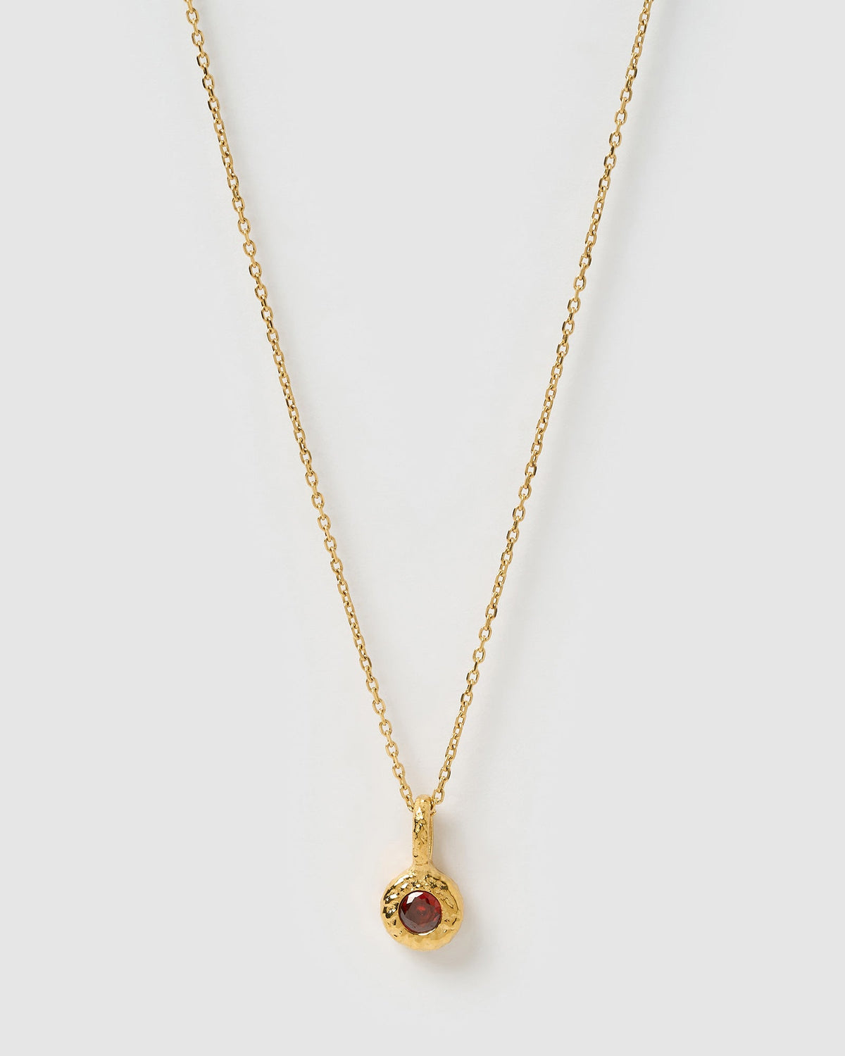 Crushed Birthstone Necklace