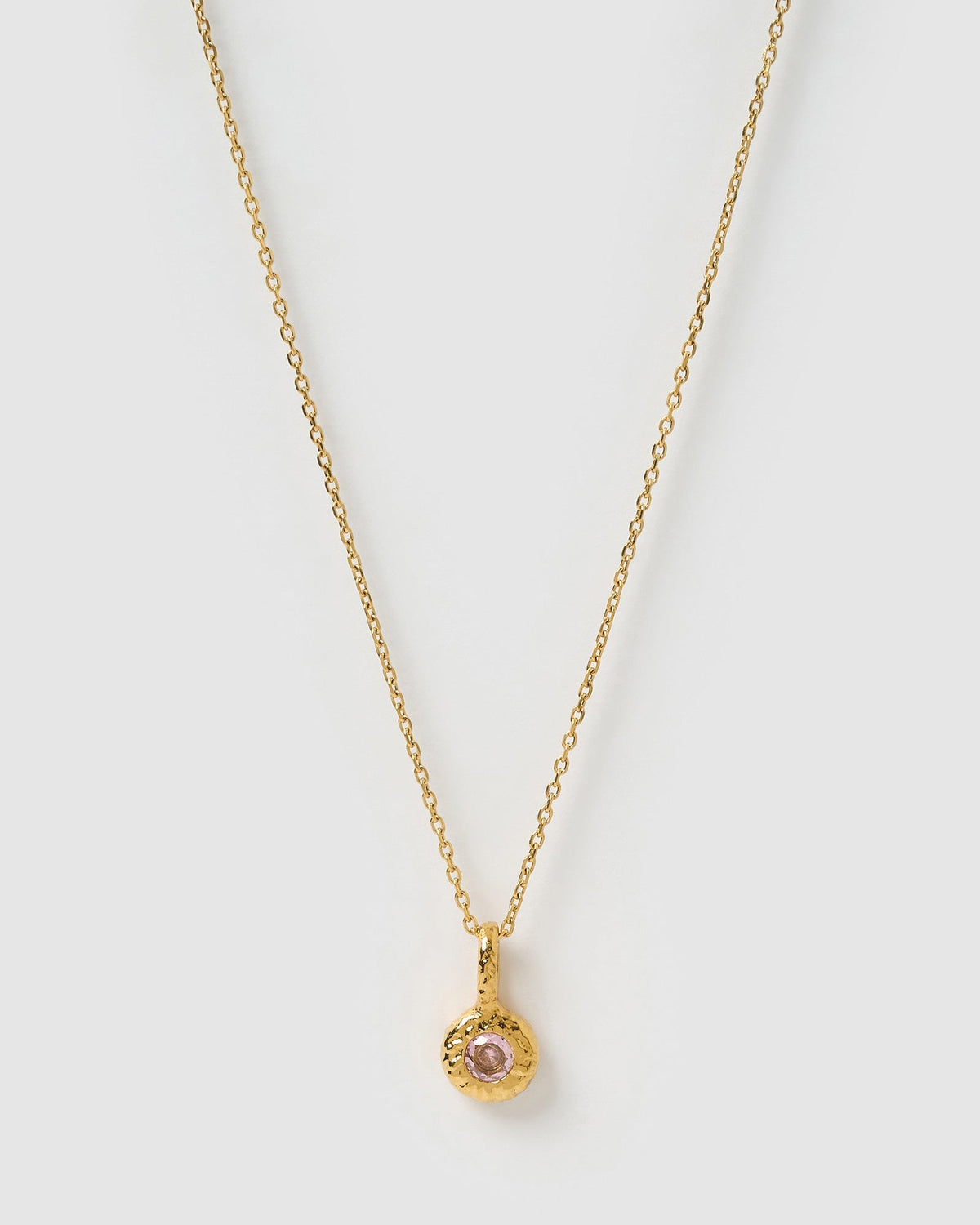 Crushed Birthstone Necklace