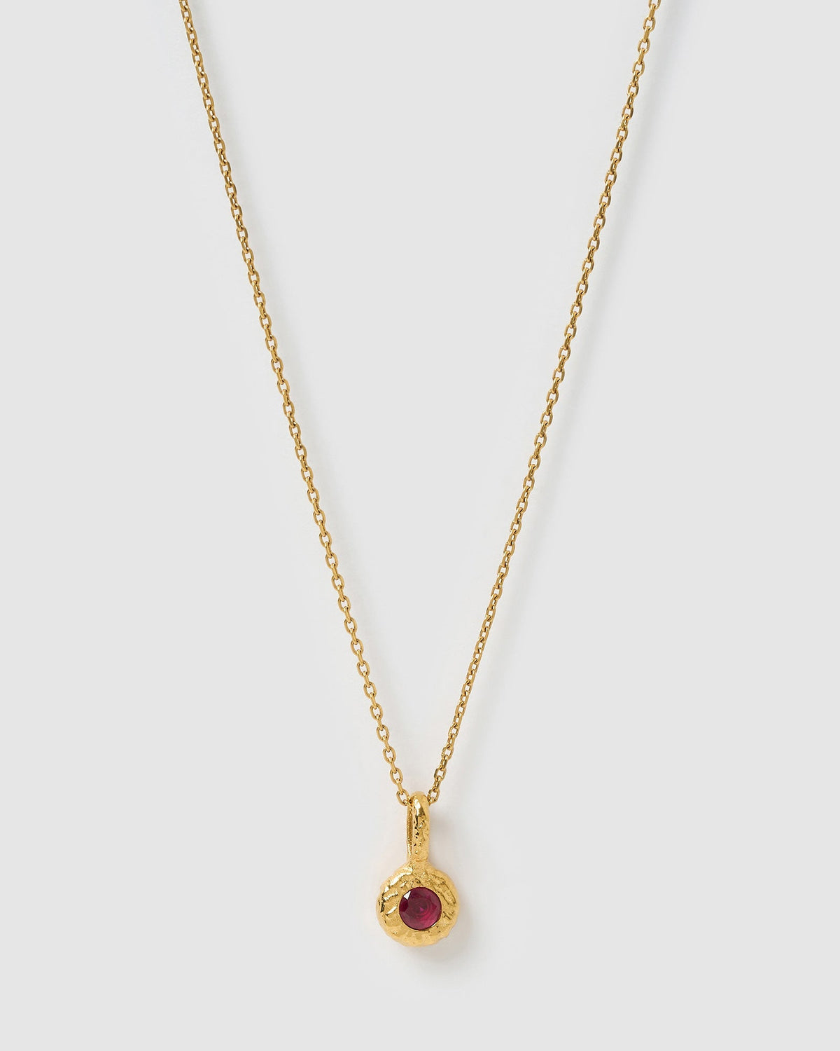 Crushed Birthstone Necklace