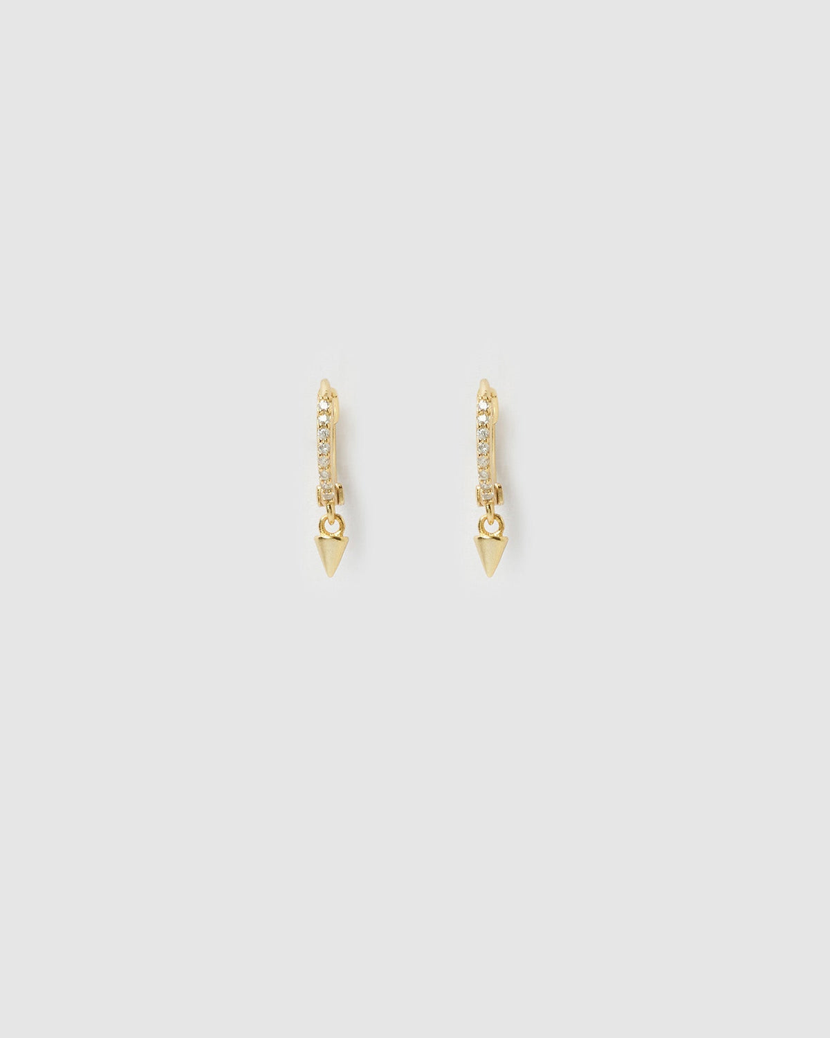 Glitter Earring Stack - Stone