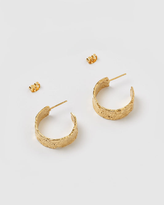 Gabriella Gold Hoop Earrings