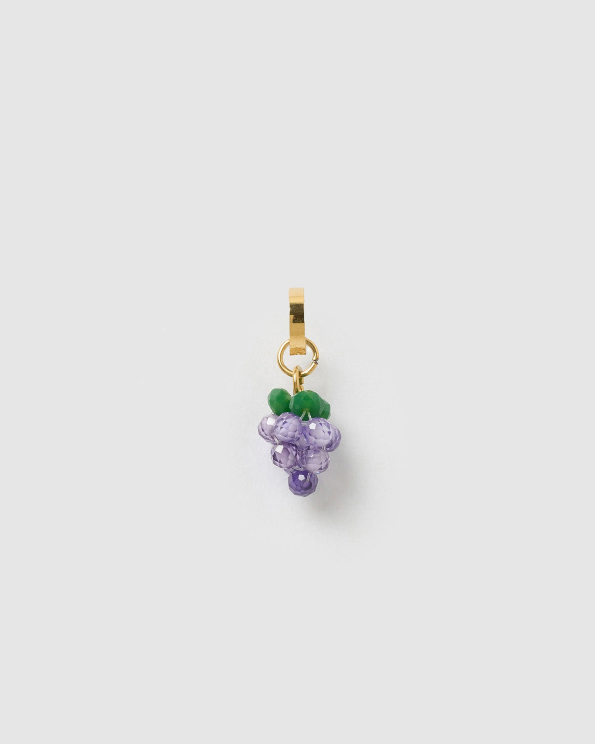 Grape Beaded Charm