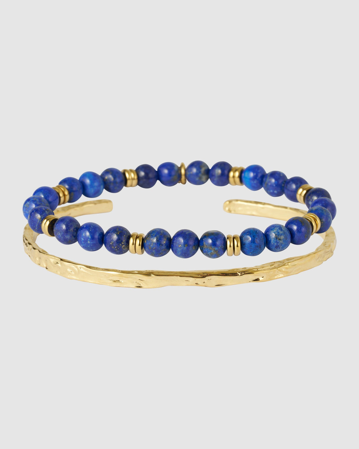 Hallelujah Bracelet Stack - Lapis Lazuli