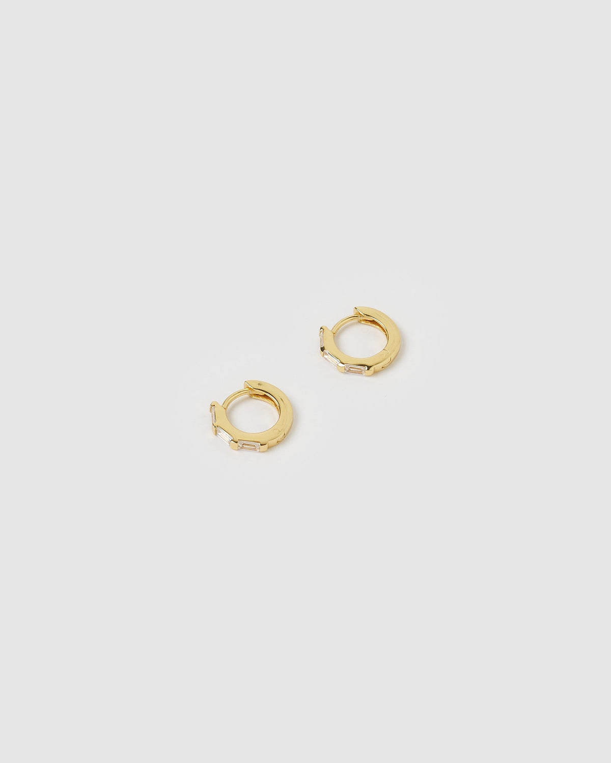 Holi Gold Huggie Earrings