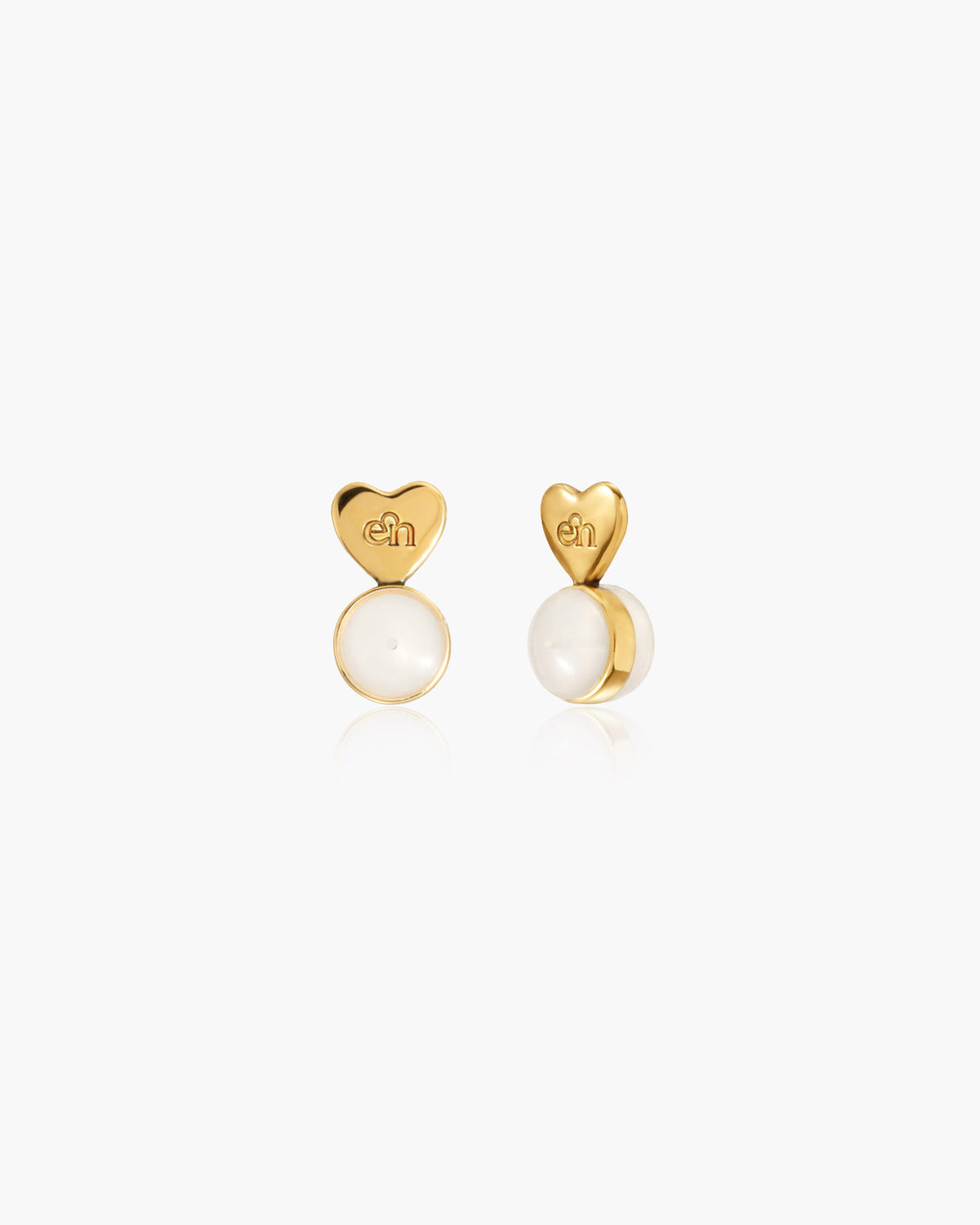 Silver Heart-shaped Earring Back Lifters