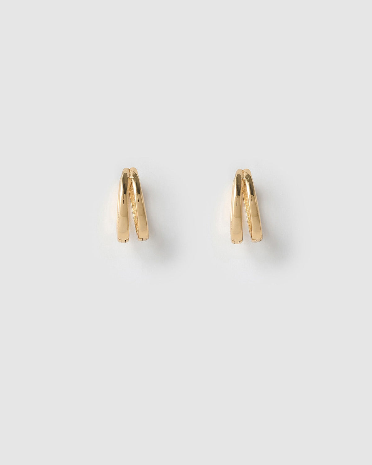 Jean Gold Huggie Earrings