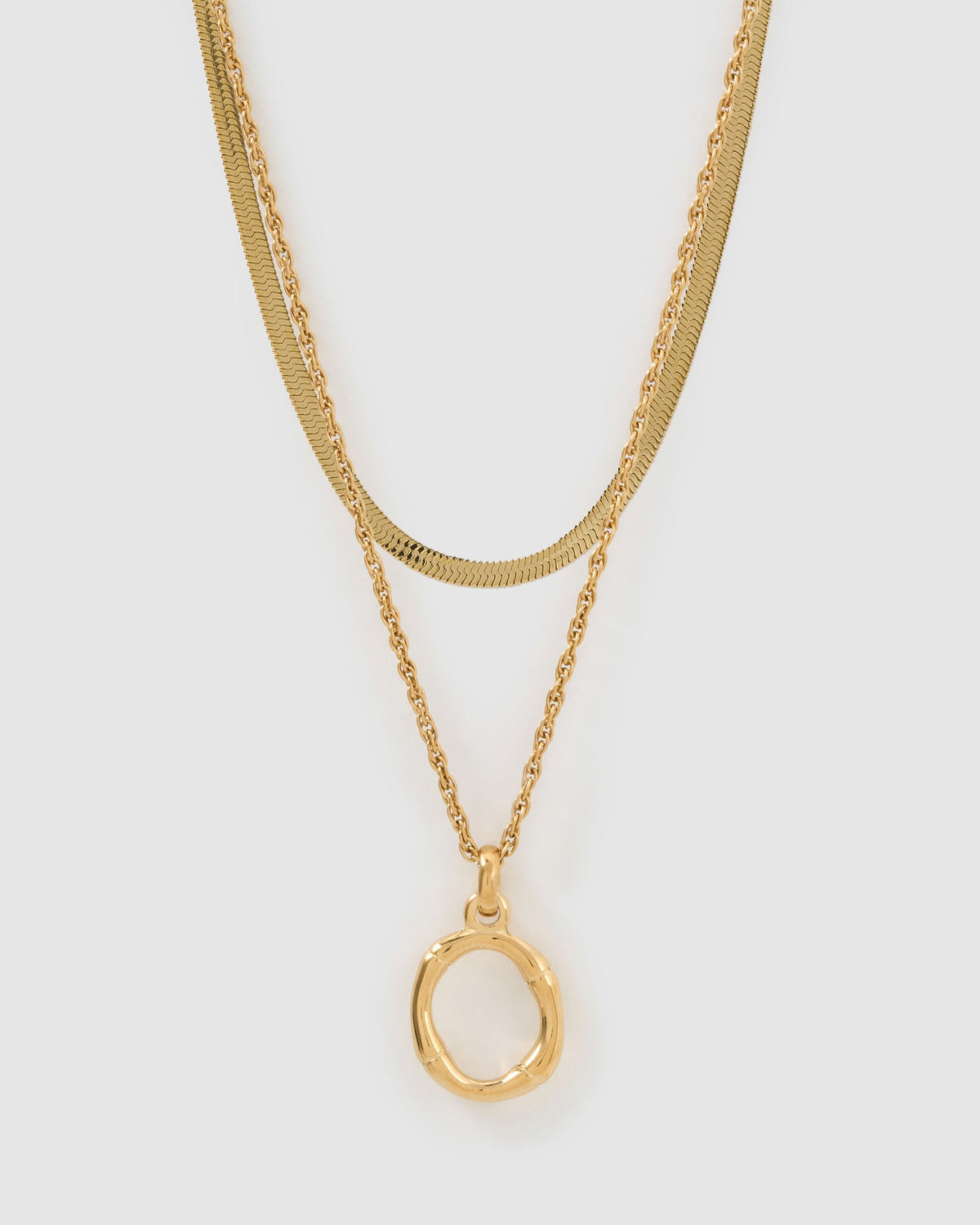 Luxe Letter Necklace Stack